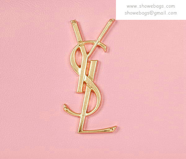 YSL monogramme cross-body shoulder bag 203855 pink - Click Image to Close